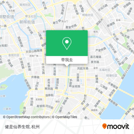 健是仙养生馆地图