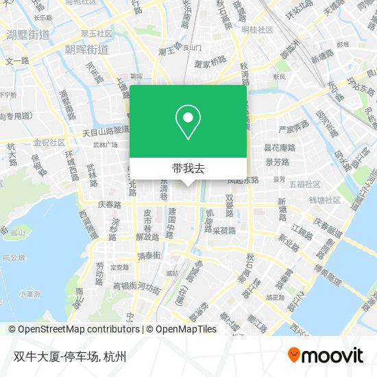 双牛大厦-停车场地图