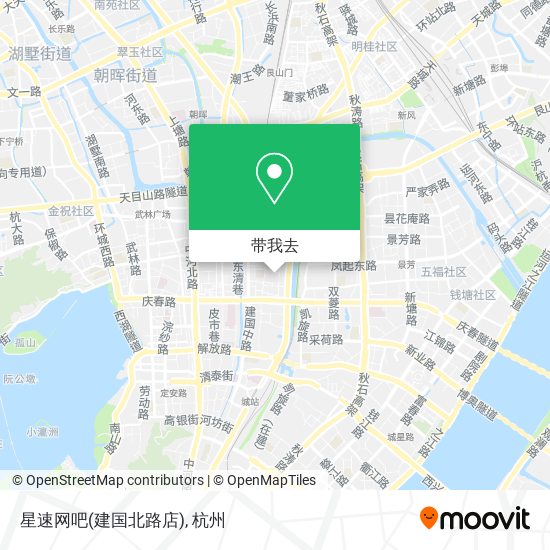 星速网吧(建国北路店)地图