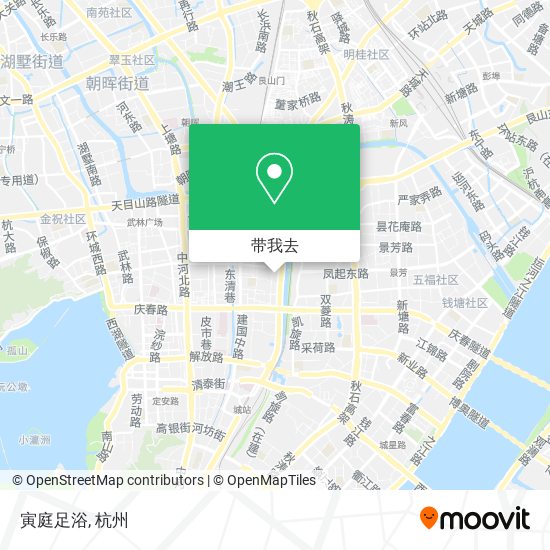 寅庭足浴地图