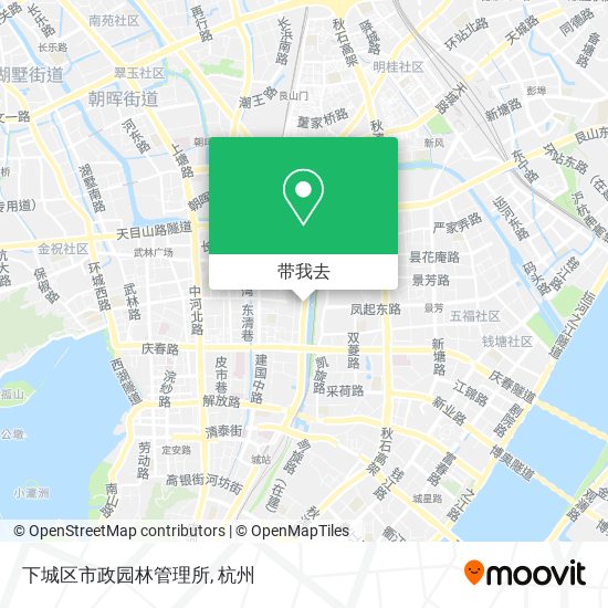 下城区市政园林管理所地图