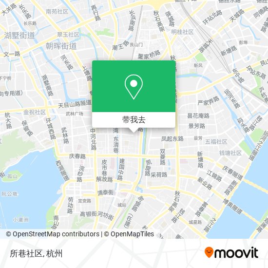 所巷社区地图