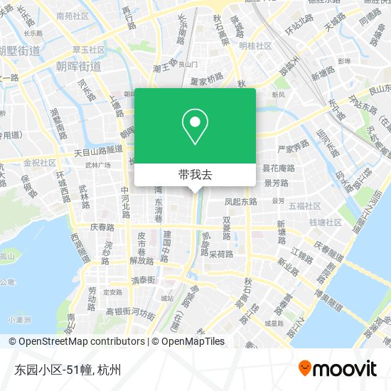 东园小区-51幢地图