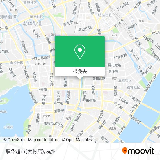 联华超市(大树店)地图