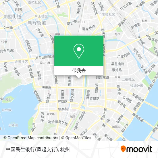 中国民生银行(凤起支行)地图