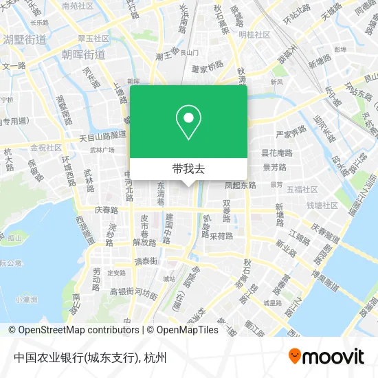 中国农业银行(城东支行)地图