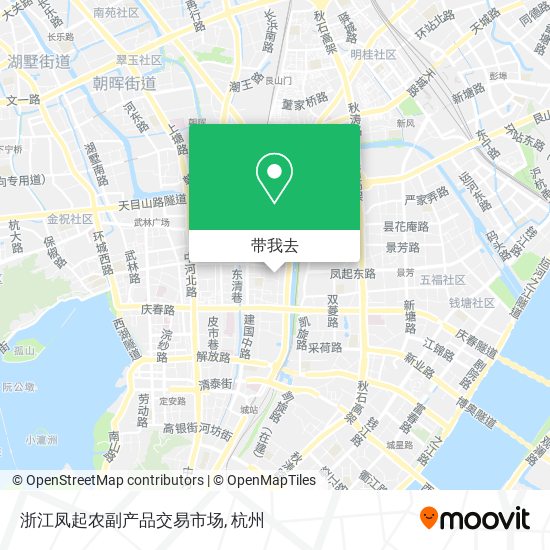 浙江凤起农副产品交易市场地图