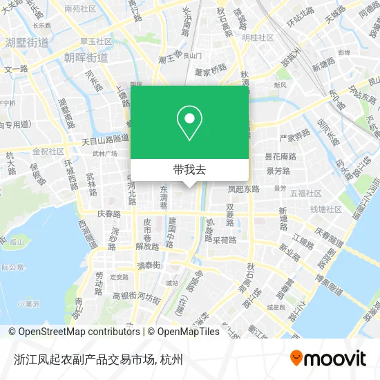 浙江凤起农副产品交易市场地图
