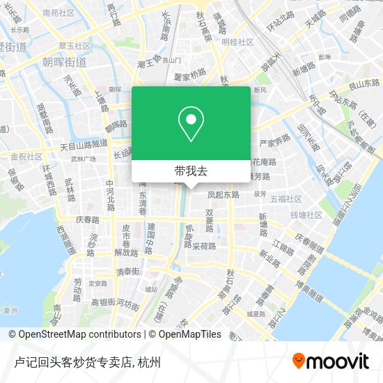 卢记回头客炒货专卖店地图