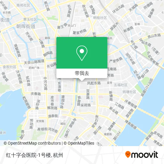 红十字会医院-1号楼地图