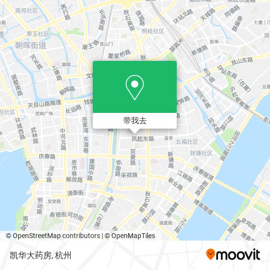 凯华大药房地图