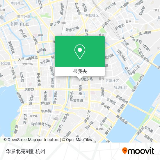 华景北苑9幢地图