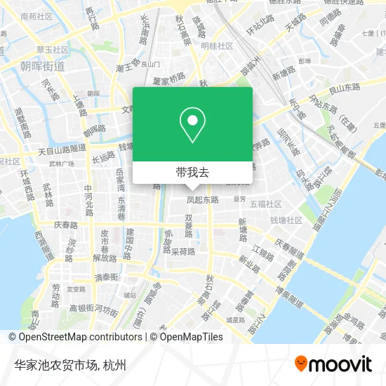 华家池农贸市场地图