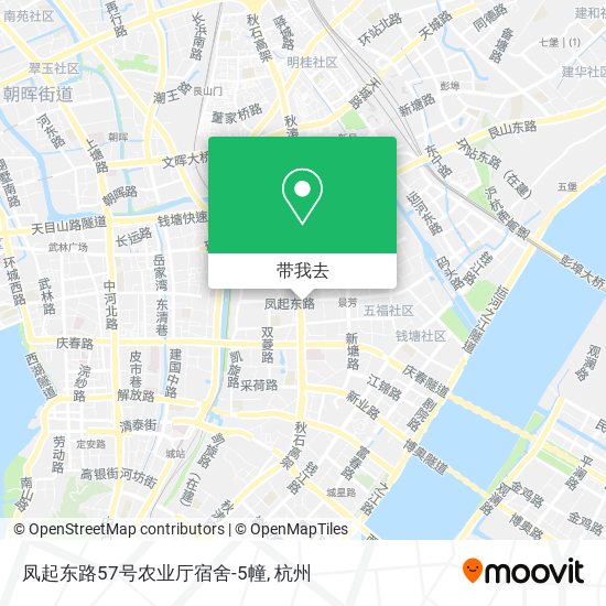 凤起东路57号农业厅宿舍-5幢地图