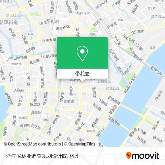 浙江省林业调查规划设计院地图