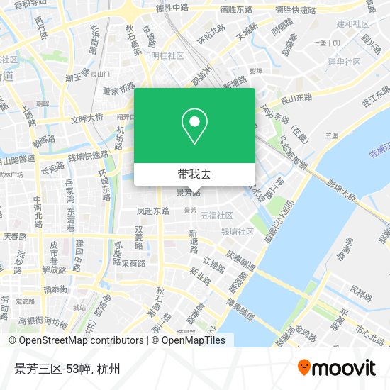景芳三区-53幢地图