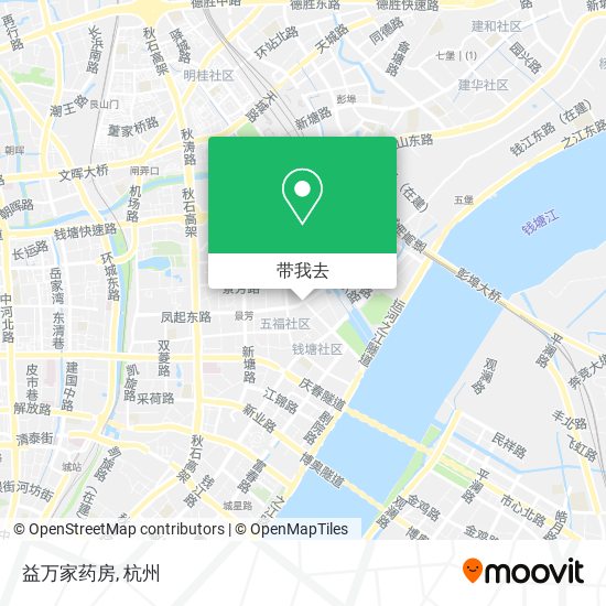 益万家药房地图