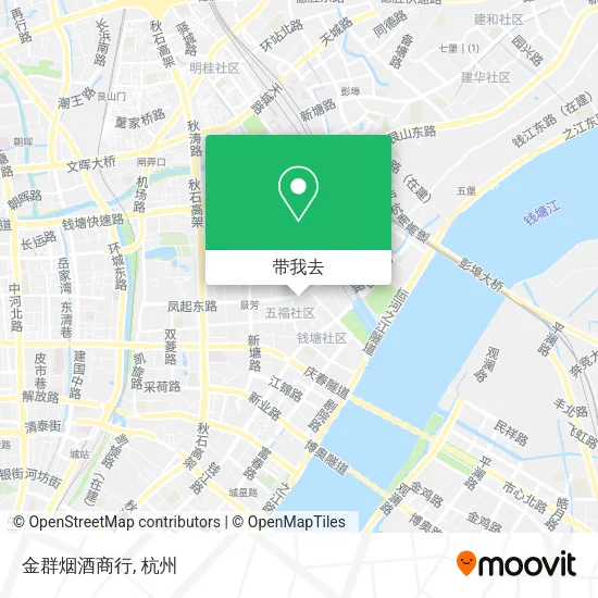 金群烟酒商行地图