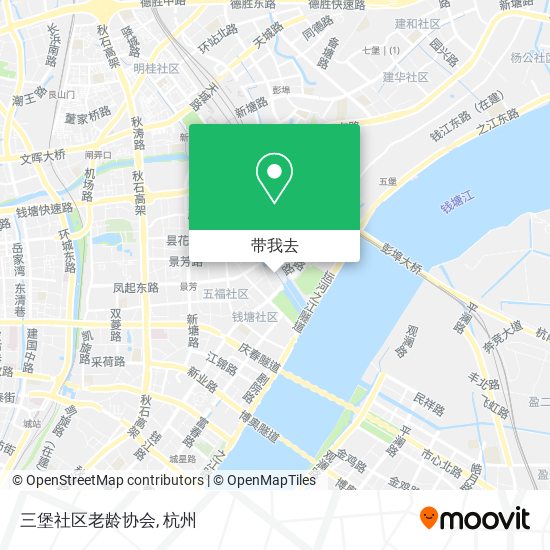 三堡社区老龄协会地图