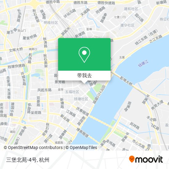 三堡北苑-4号地图