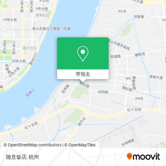 随意饭店地图