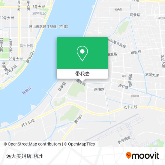 远大美娟店地图