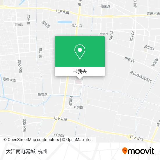 大江南电器城地图