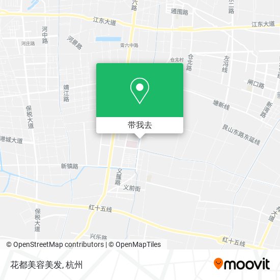 花都美容美发地图
