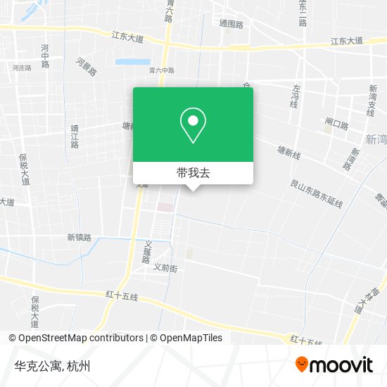 华克公寓地图