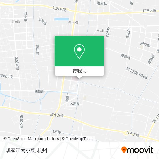 凯家江南小菜地图