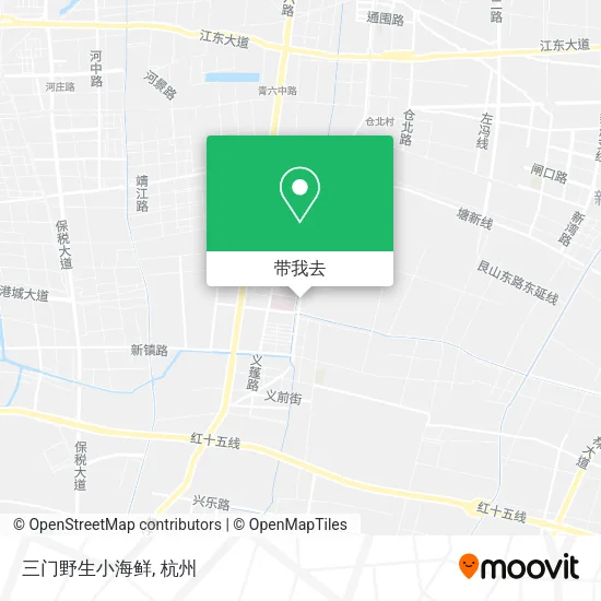三门野生小海鲜地图
