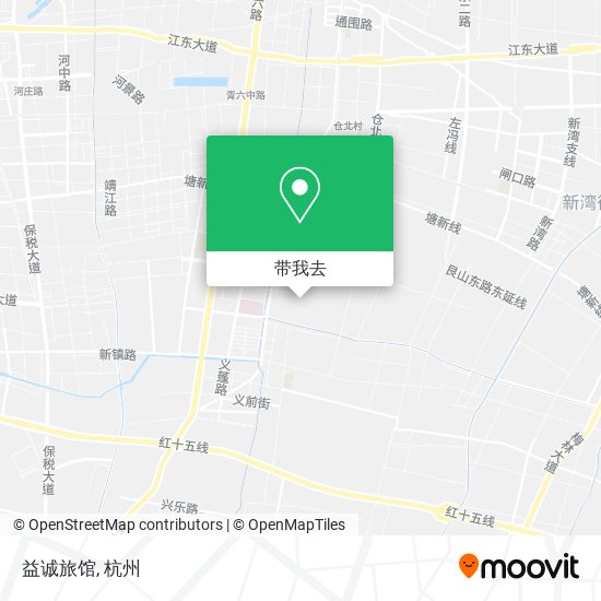 益诚旅馆地图