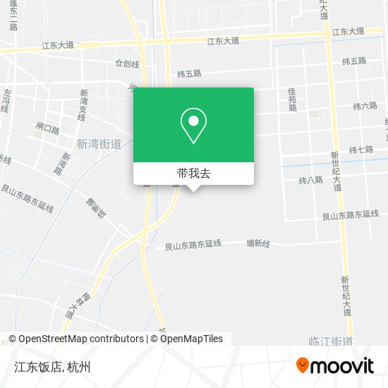 江东饭店地图