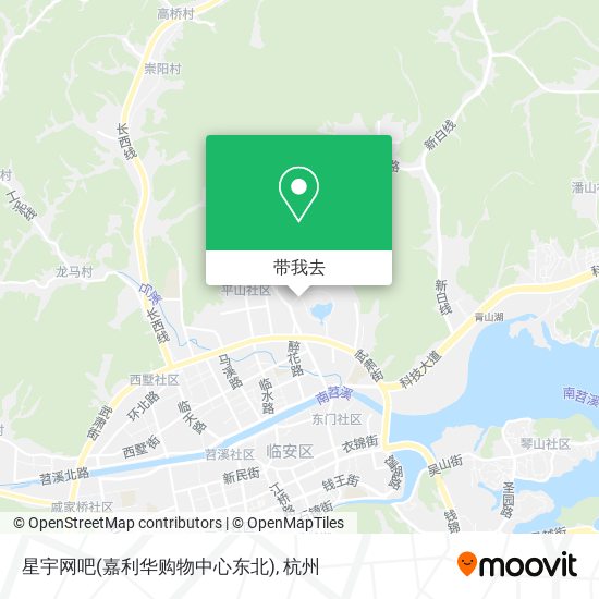 星宇网吧(嘉利华购物中心东北)地图