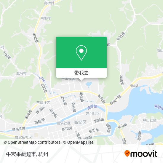 牛宏果蔬超市地图