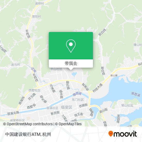 中国建设银行ATM地图