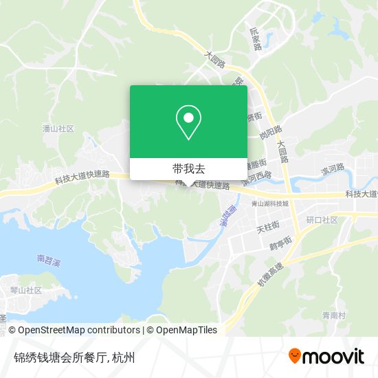 锦绣钱塘会所餐厅地图