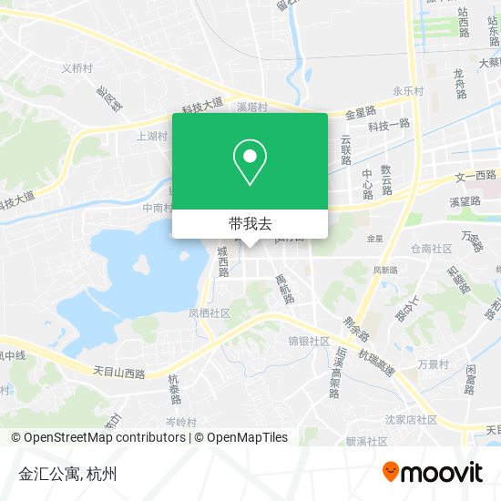 金汇公寓地图