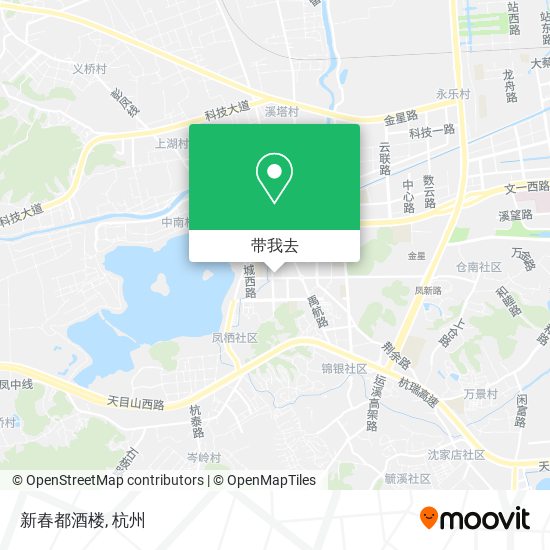 新春都酒楼地图