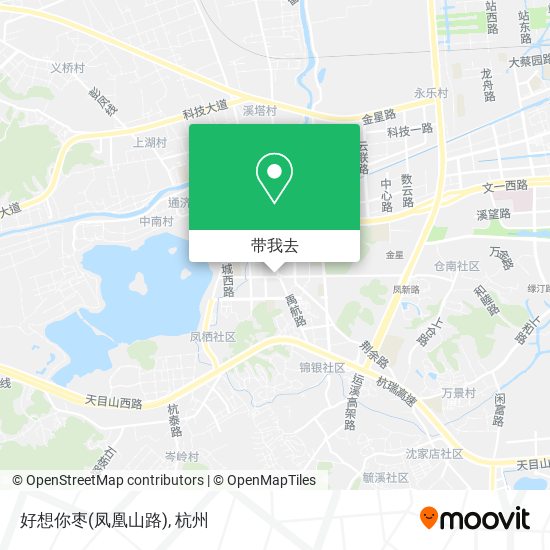 好想你枣(凤凰山路)地图
