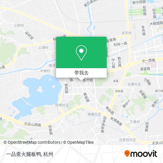 一品斋火腿板鸭地图