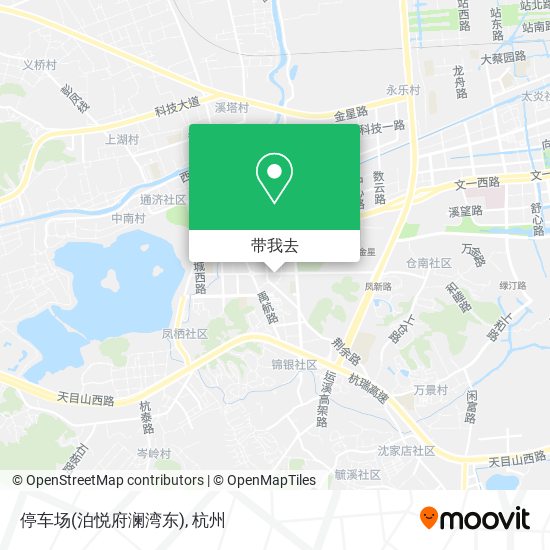停车场(泊悦府澜湾东)地图