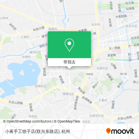 小蒋手工饺子店(联兴东路店)地图