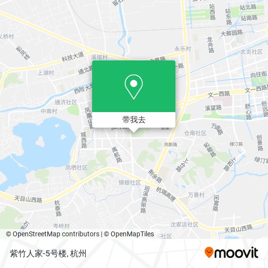 紫竹人家-5号楼地图