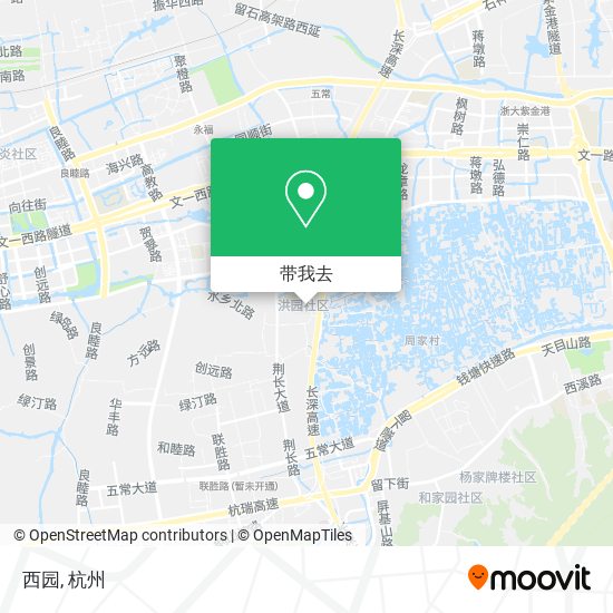 西园地图
