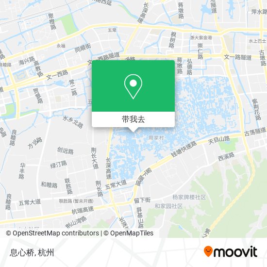 息心桥地图