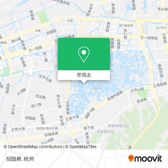 招隐桥地图