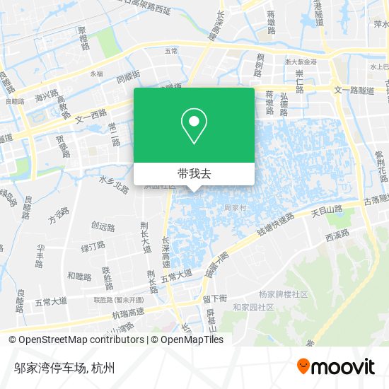 邬家湾停车场地图