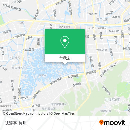既醉亭地图
