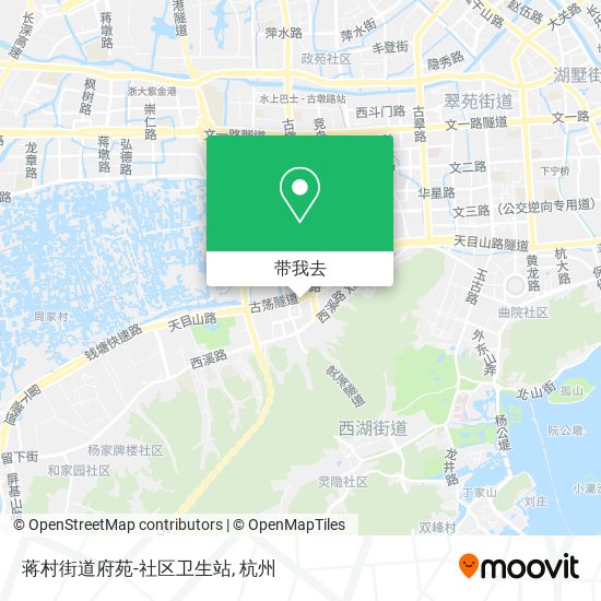 蒋村街道府苑-社区卫生站地图